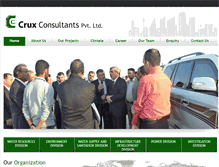 Tablet Screenshot of cruxconsultants.com
